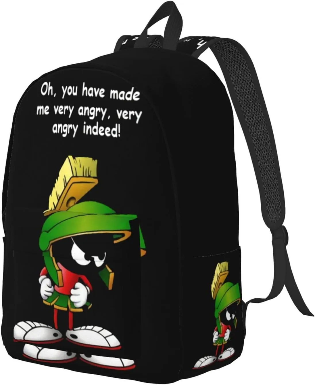 Canvas Backpacks Marvin Anime The Martian Laptop Backpack Unisex Multipurpose Double Shoulder Bag for Camping Travle Work Hiking Gifts