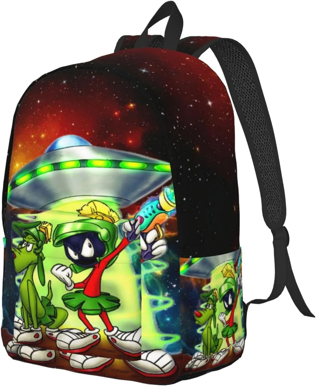 Canvas Backpacks Marvin Anime The Martian Laptop Backpack Unisex Multipurpose Double Shoulder Bag for Camping Travle Work Hiking Gifts