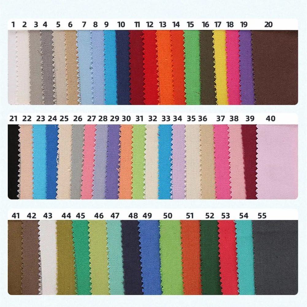 Canvas Fabric by The Yard(Duck),Breathable Durable Sewing Fabric for Handbags/Sofa Cover/Upholstery/Tablecloth/DIY Home Decor,LxW:39"x57" (8# Blue)