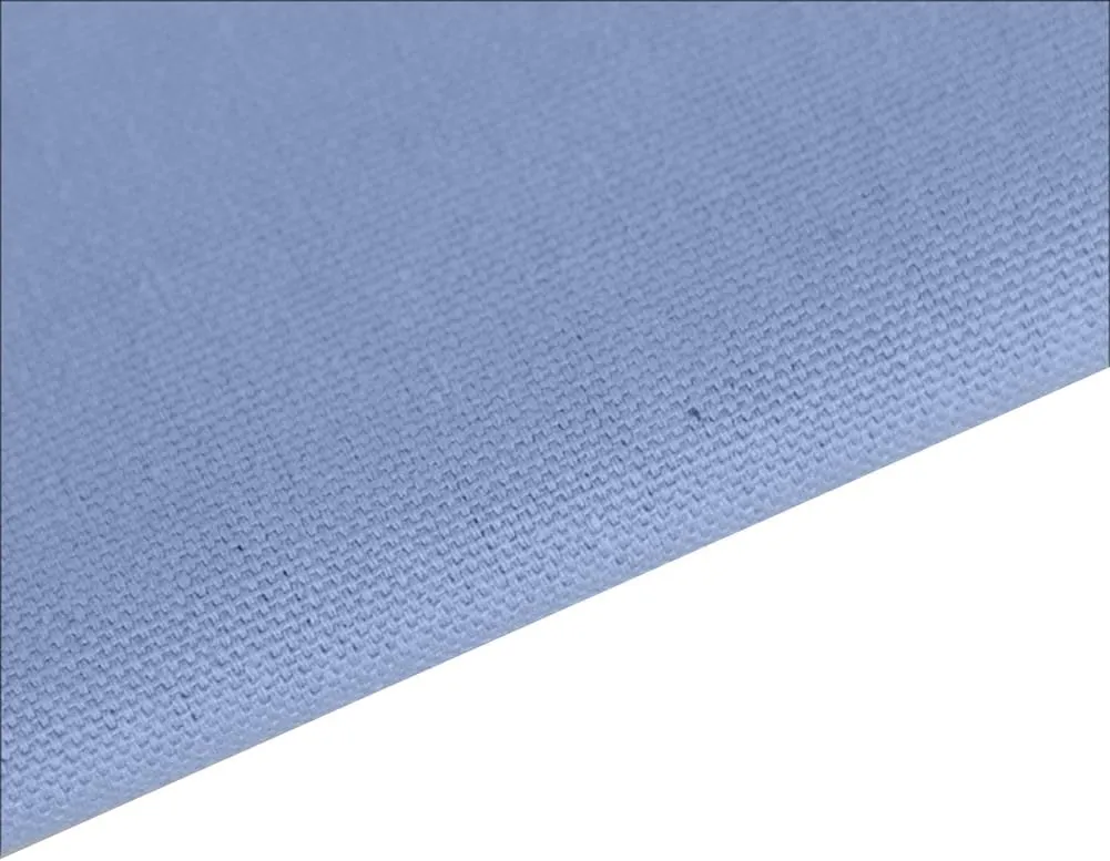 Canvas Fabric by The Yard(Duck),Breathable Durable Sewing Fabric for Handbags/Sofa Cover/Upholstery/Tablecloth/DIY Home Decor,LxW:39"x57" (8# Blue)