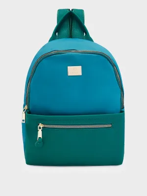 Caprese Casper Medium Blue Casual Backpack