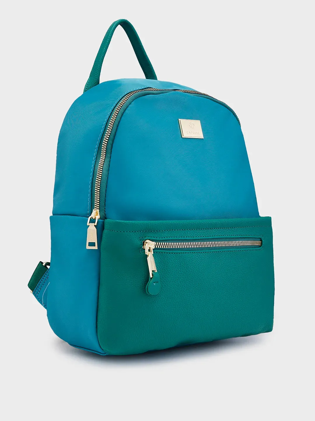 Caprese Casper Medium Blue Casual Backpack