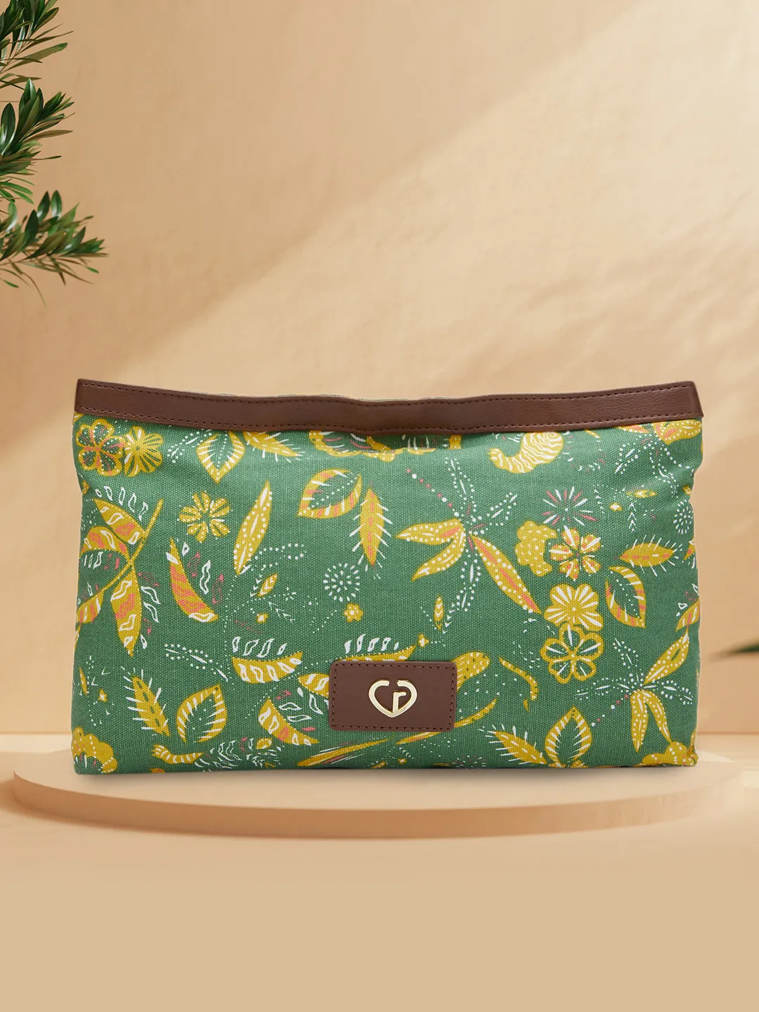 Caprese Hazel Large Olive Sling Bag