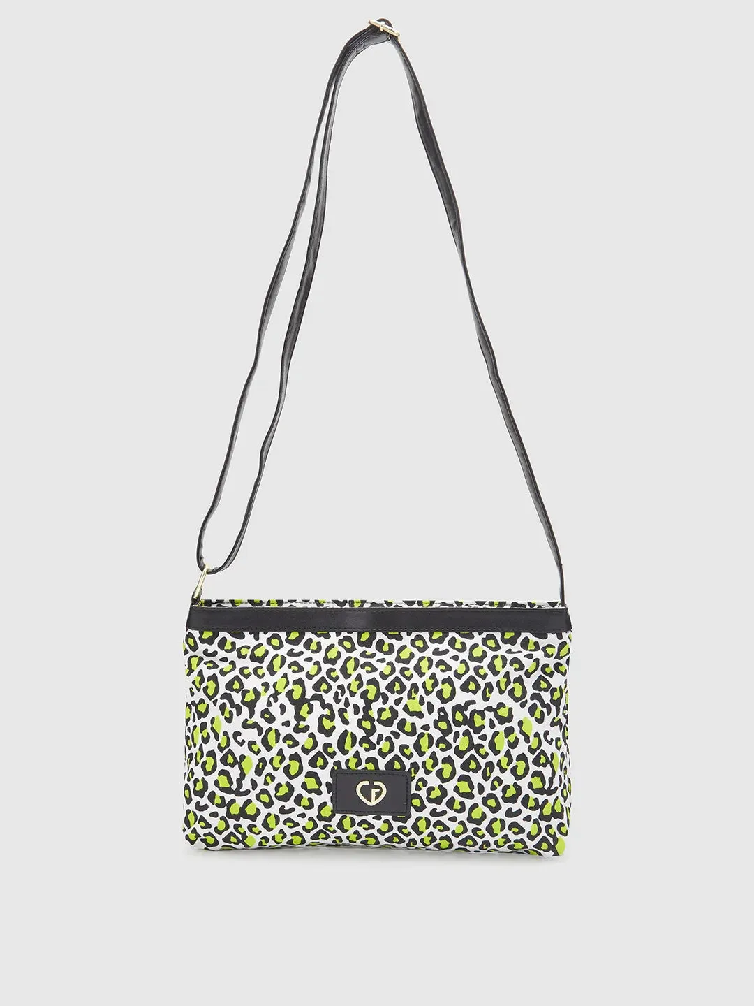 Caprese Karel Large Lime Green Sling Bag