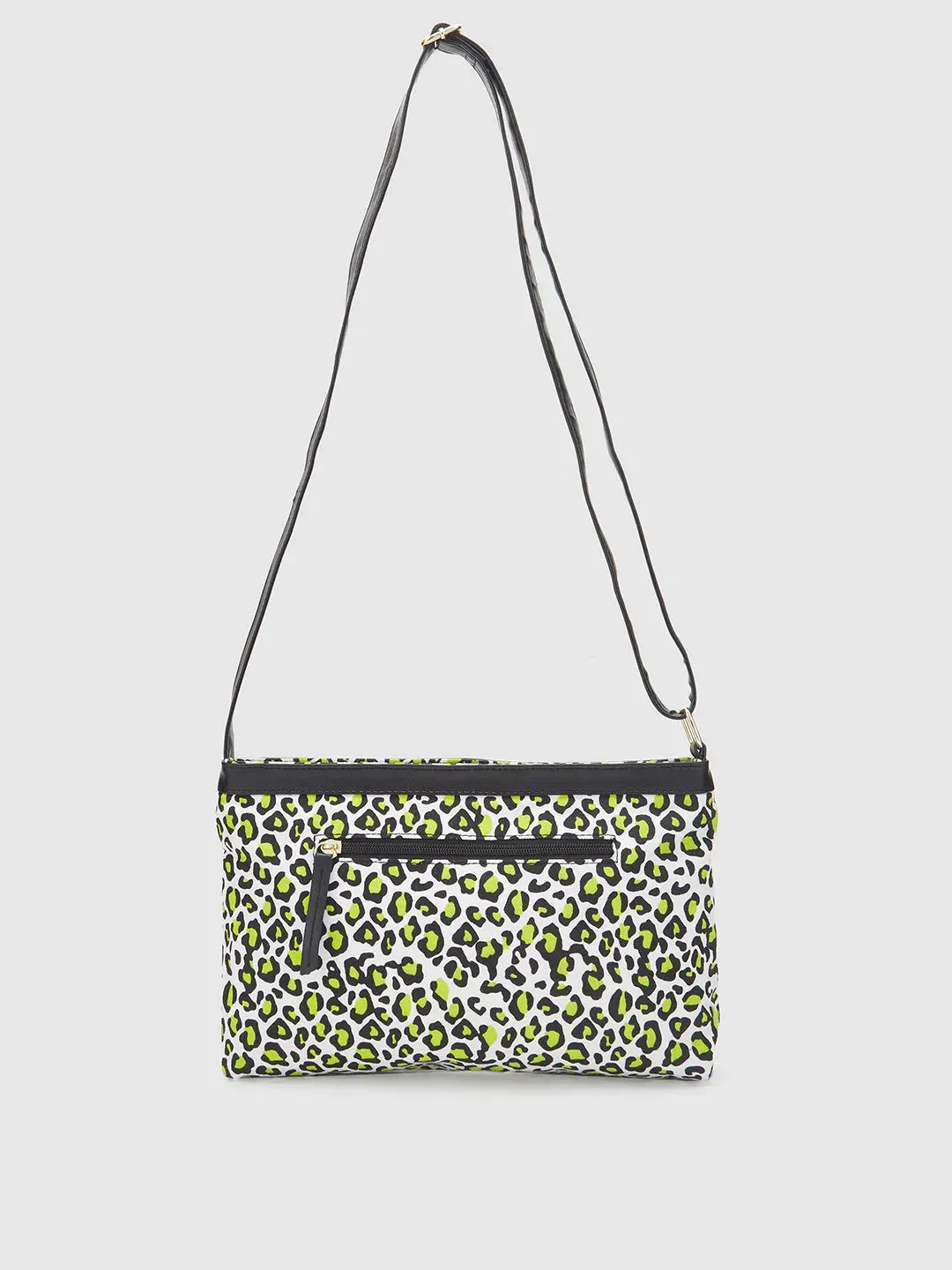 Caprese Karel Large Lime Green Sling Bag