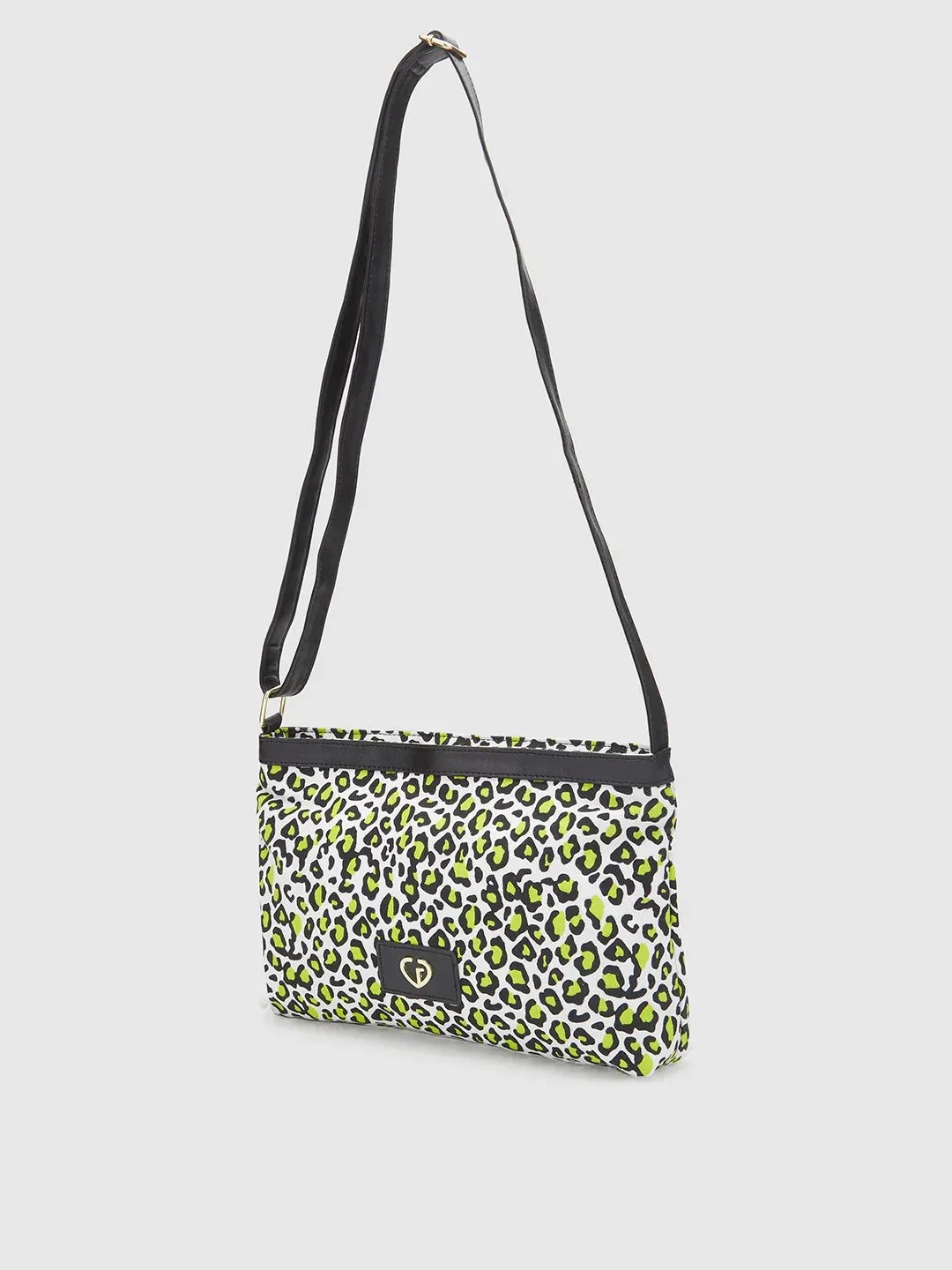 Caprese Karel Large Lime Green Sling Bag