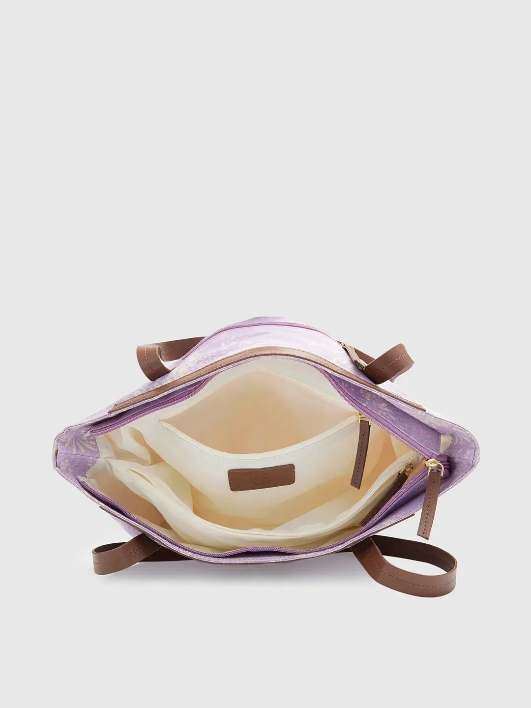Caprese Kendall Large Lilac Tote Bag
