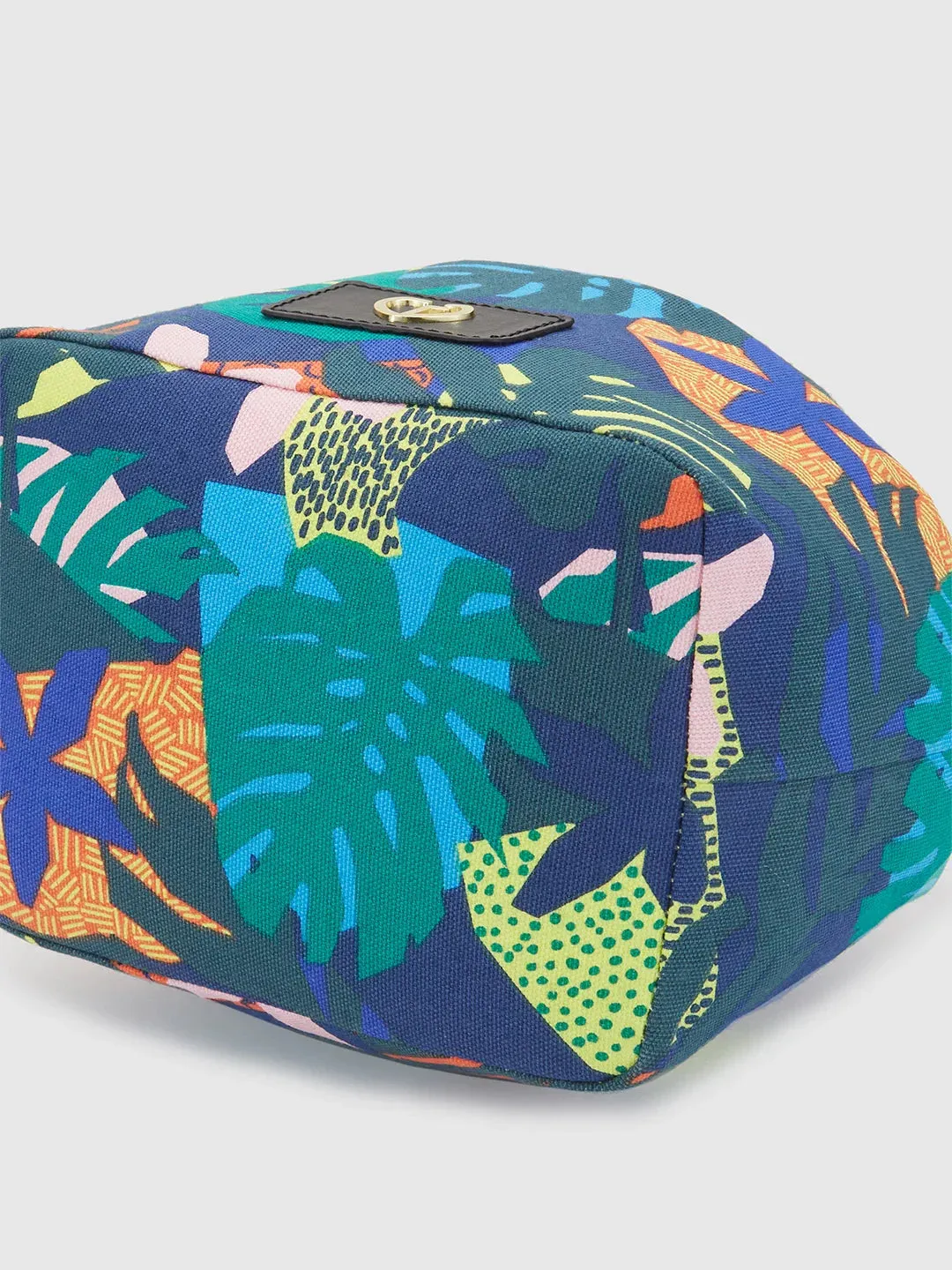 Caprese Octavia Small Indigo Drawstring Sling Bag