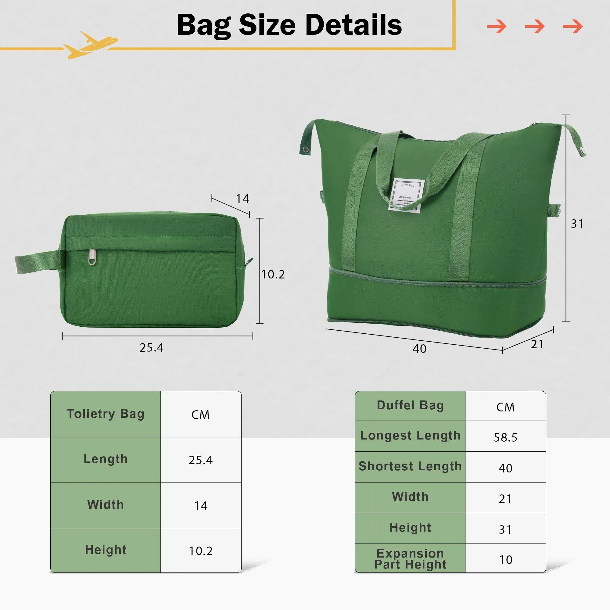 Carry On Lightweight Luggage, Suitcases with Spinner Wheels, 2 Piece Set (20/24), ABS PC Hardshell Luggage with TSA Lock & Bags