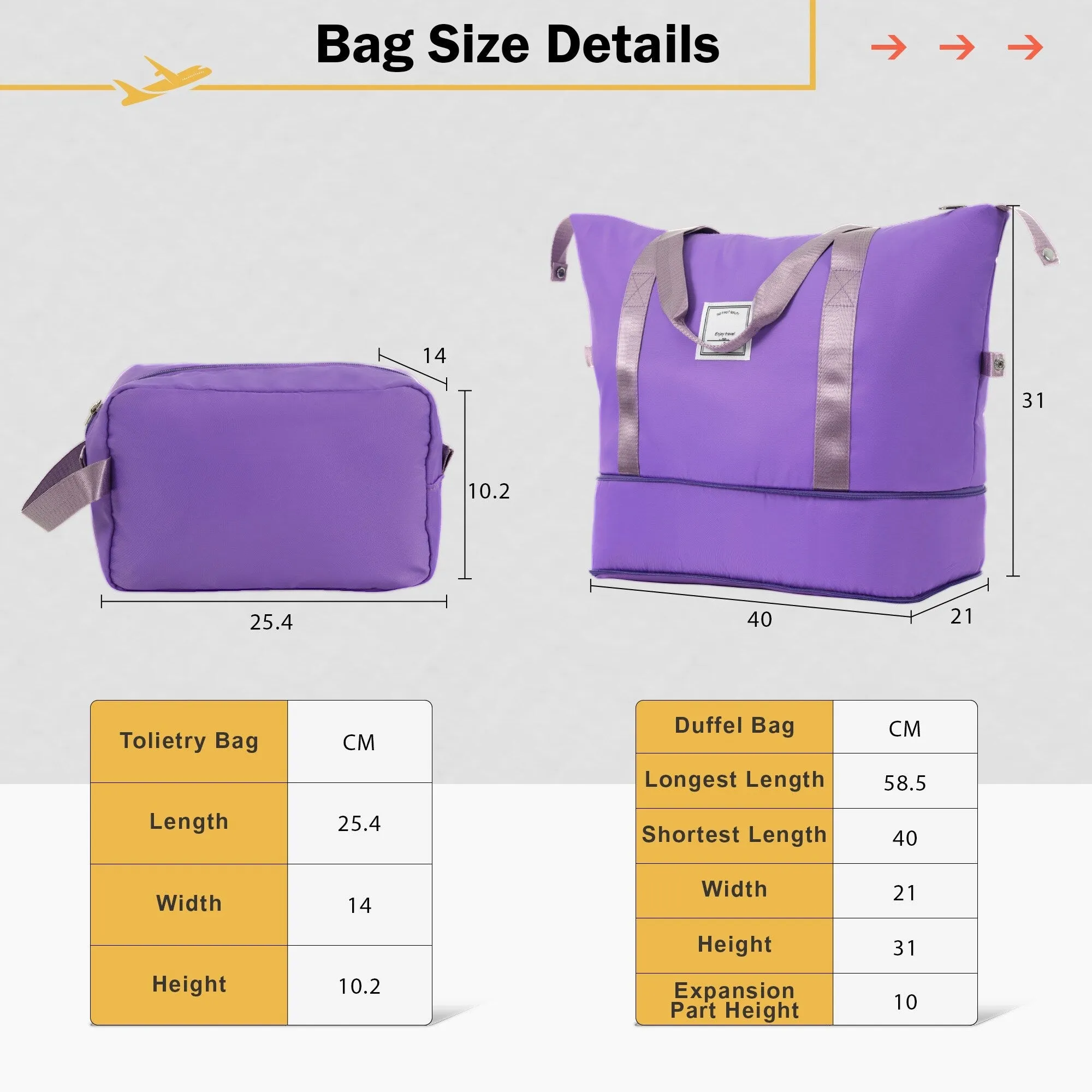 Carry On Lightweight Luggage, Suitcases with Spinner Wheels, 2 Piece Set (20/24), ABS PC Hardshell Luggage with TSA Lock & Bags