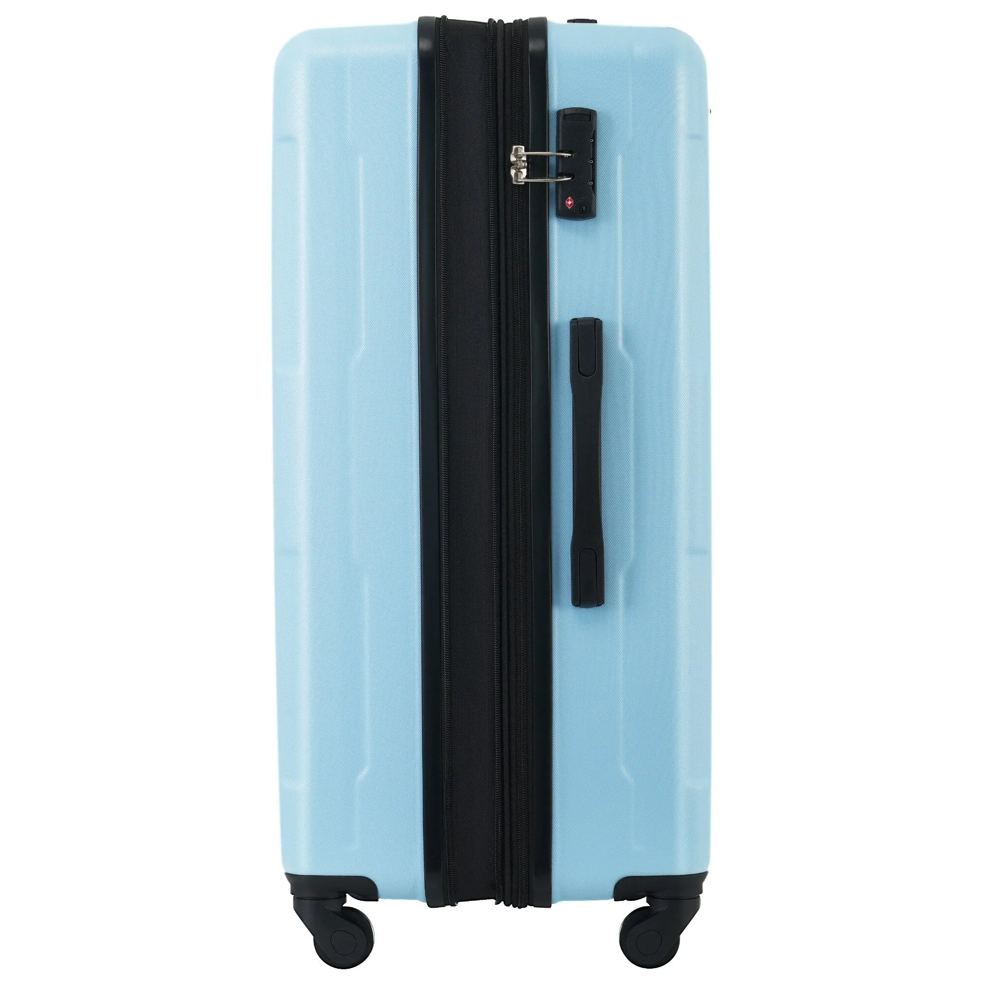 Carry On Lightweight Luggage, Suitcases with Spinner Wheels, 2 Piece Set (20/24), ABS PC Hardshell Luggage with TSA Lock & Bags