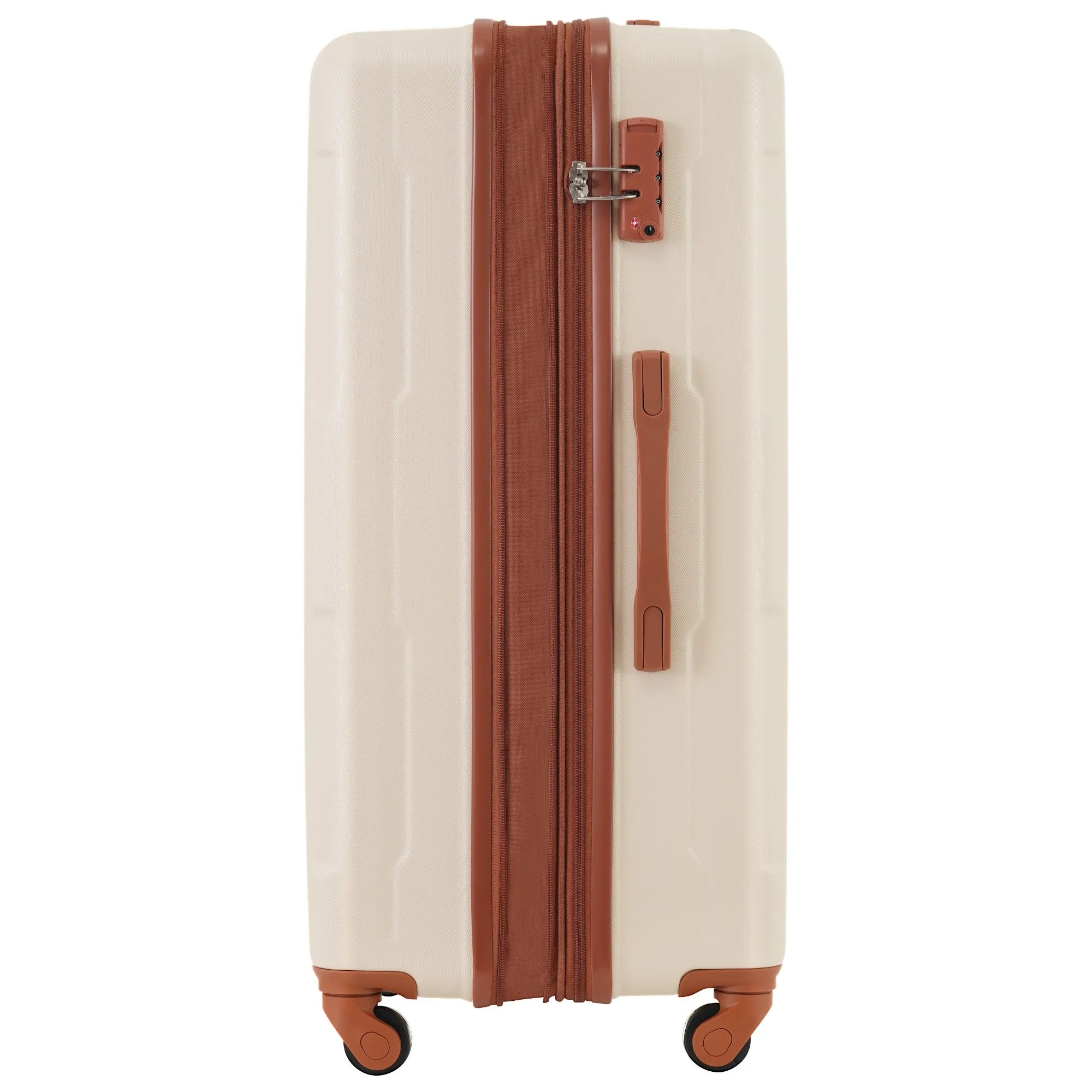 Carry On Lightweight Luggage, Suitcases with Spinner Wheels, 2 Piece Set (20/24), ABS PC Hardshell Luggage with TSA Lock & Bags