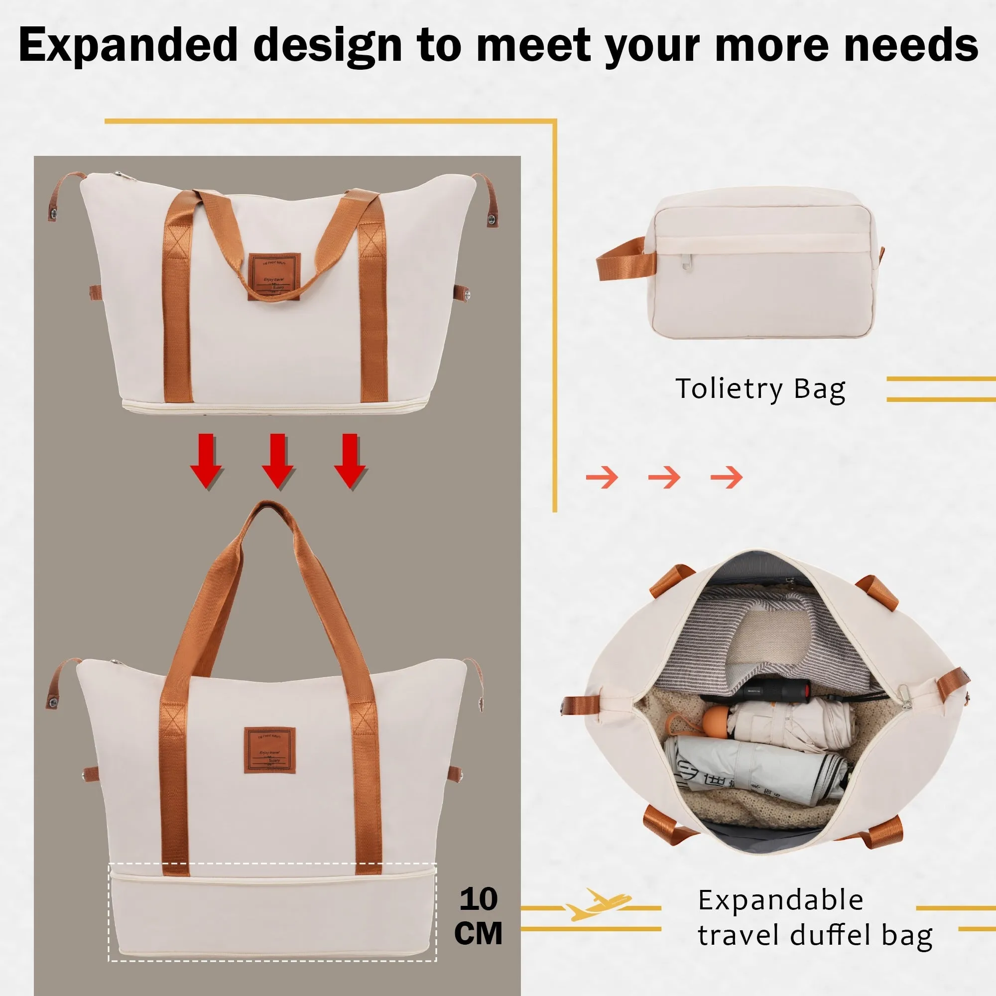 Carry On Lightweight Luggage, Suitcases with Spinner Wheels, 2 Piece Set (20/24), ABS PC Hardshell Luggage with TSA Lock & Bags