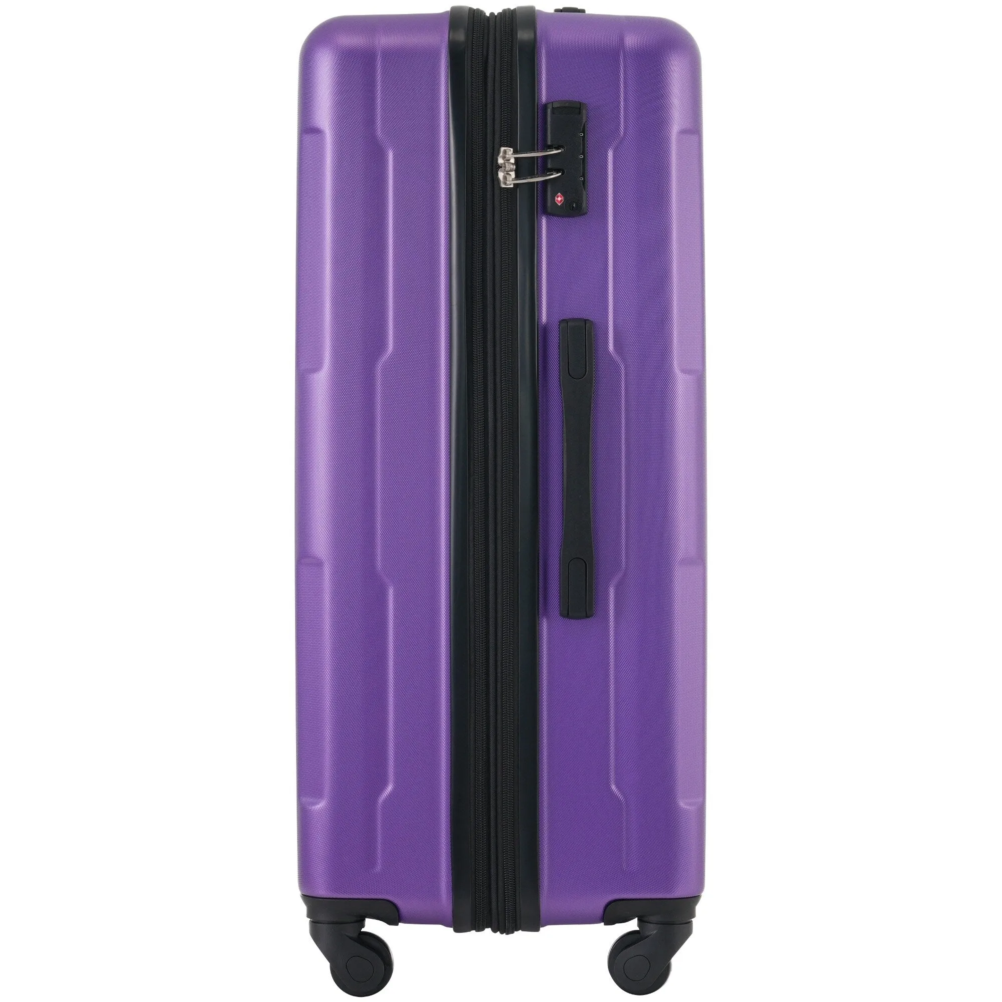 Carry On Lightweight Luggage, Suitcases with Spinner Wheels, 2 Piece Set (20/24), ABS PC Hardshell Luggage with TSA Lock & Bags