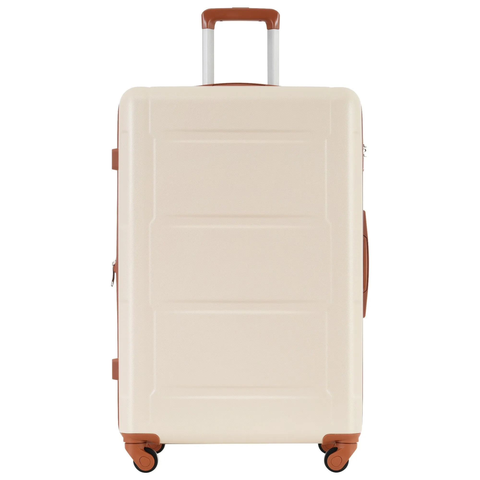 Carry On Lightweight Luggage, Suitcases with Spinner Wheels, 2 Piece Set (20/24), ABS PC Hardshell Luggage with TSA Lock & Bags