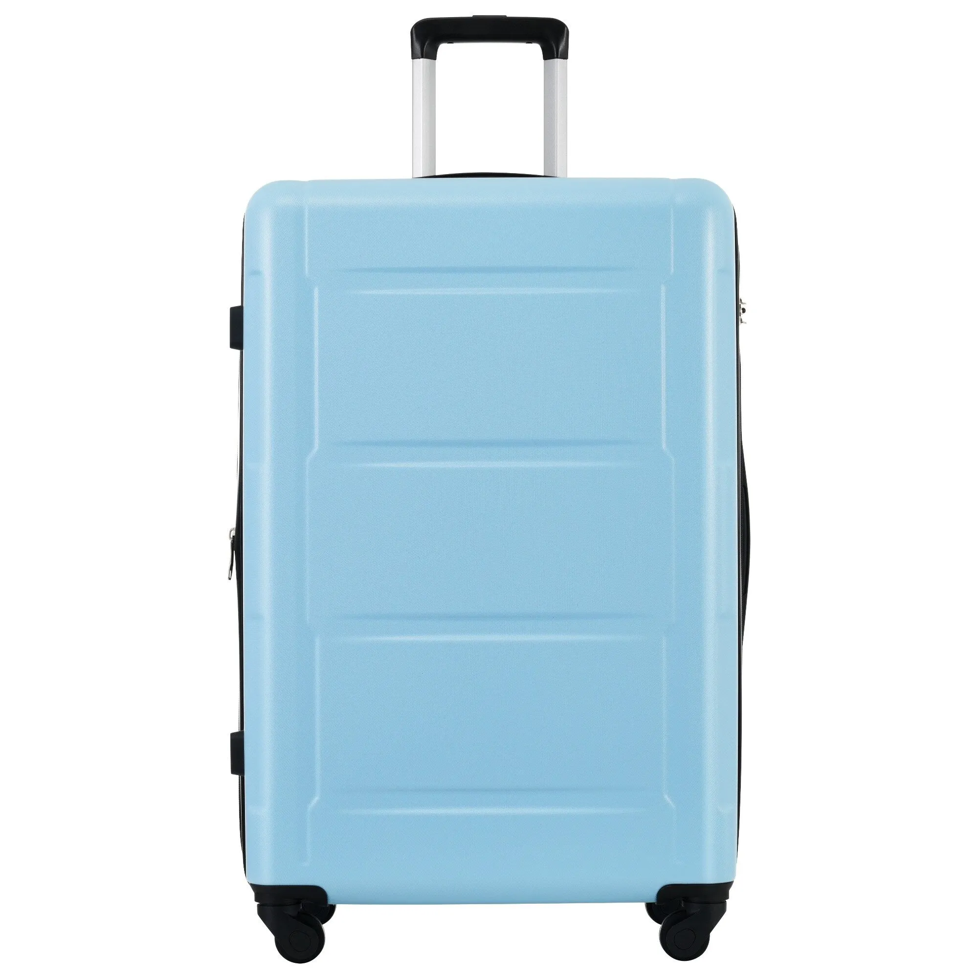 Carry On Lightweight Luggage, Suitcases with Spinner Wheels, 2 Piece Set (20/24), ABS PC Hardshell Luggage with TSA Lock & Bags