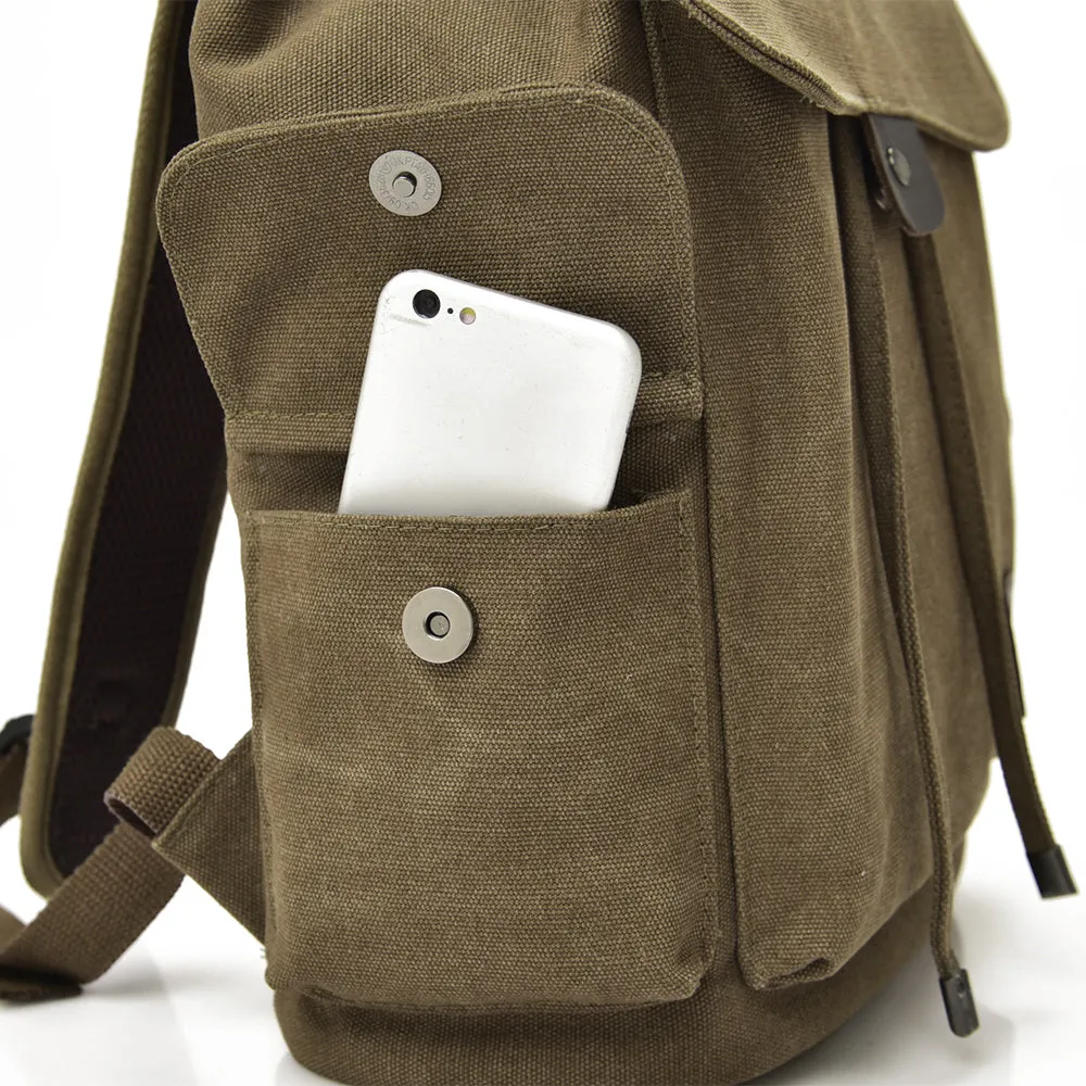 Casual Canvas Backpack