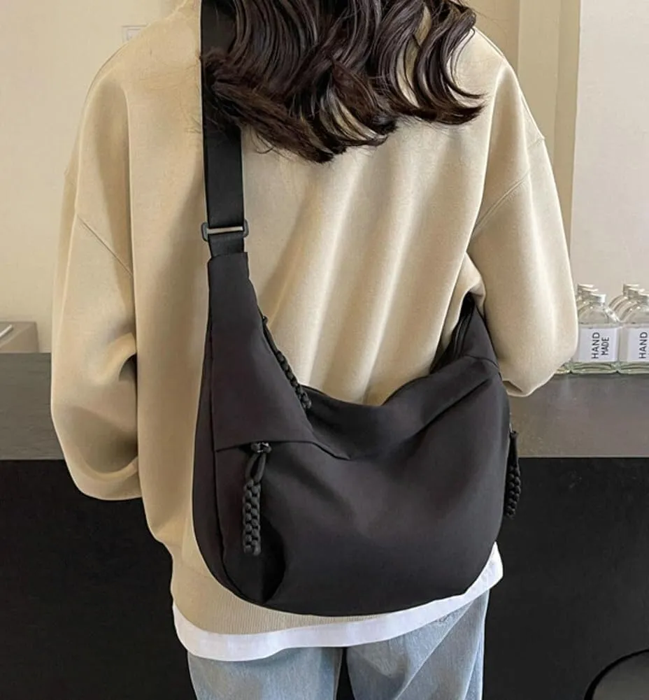 Casual Canvas Hobo Tote Shoulder Crossbody Bags for Women Handbag Lightweight Top Handle Purse