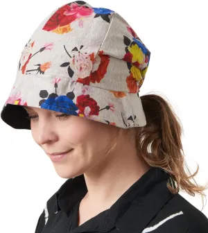 CHARM Womens Foldable Sun Hat - Summer UPF 50 Protection Floppy Bucket Chemo Cap
