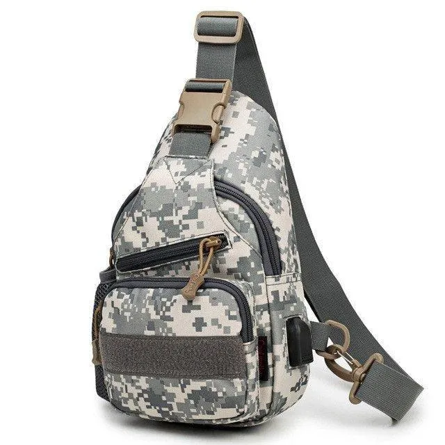 Chest Bag Shoulder Camping Molle Backpack Sports