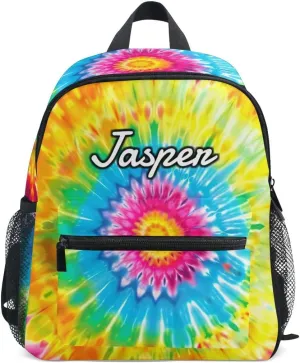 CHIFIGNO Custom Backpack with Name, Personalized Little Kids Backpacks for Boys Girls, Customized Schoolbag for School Travel