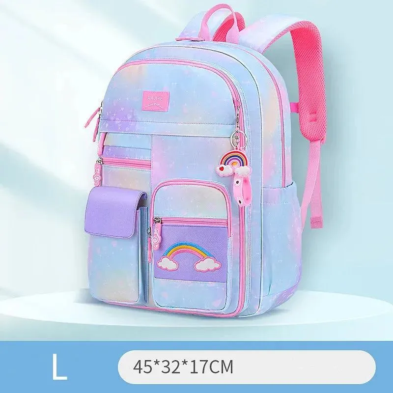 Children School Bags Orthopedic backpack For Girls Boys Waterproof Backpacks 2 sizes Book bag Toddler Knapsack Mochila escolar