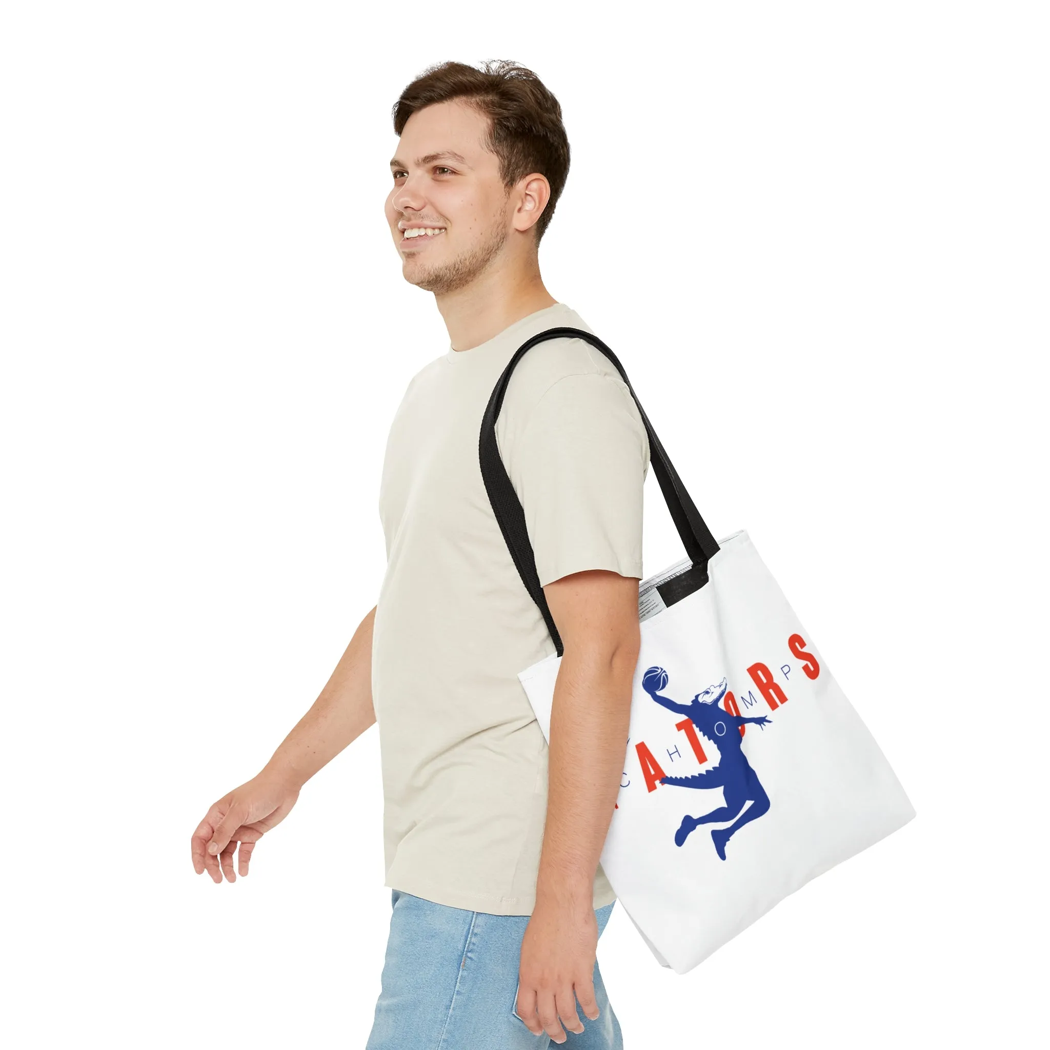 ChompMan Basketball (V1/2) Tote Bag (AOP)