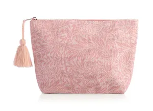 CLARA ZIP POUCH, BLUSH