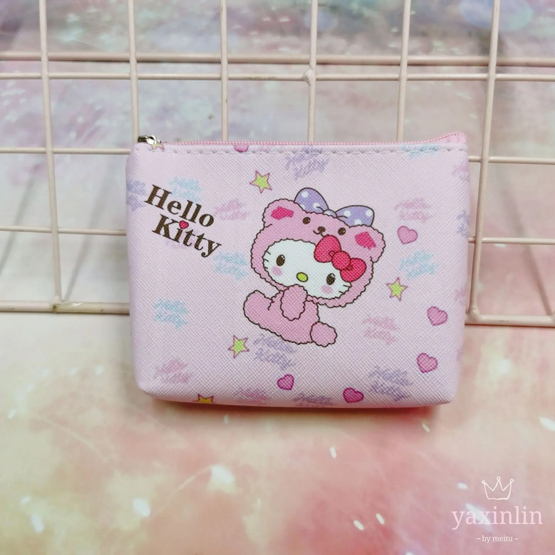 Clow Clutch Cute Heart Melody Clip Coin Purses