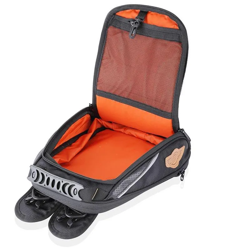 Combo 13: Stallion 50L Saddle Bag   Jaws Mini Magnetic 18L Tank Bag