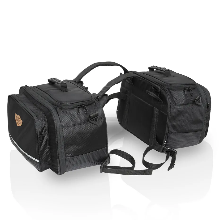 Combo 13: Stallion 50L Saddle Bag   Jaws Mini Magnetic 18L Tank Bag