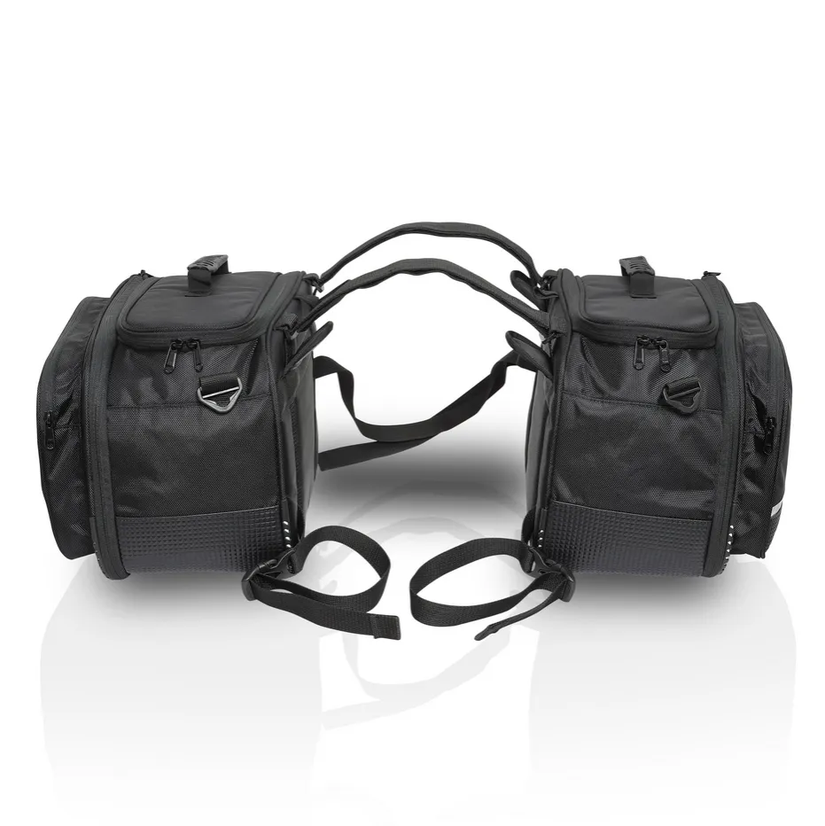 Combo 13: Stallion 50L Saddle Bag   Jaws Mini Magnetic 18L Tank Bag