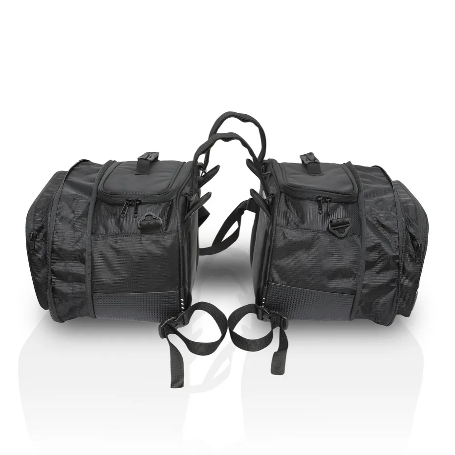 Combo 13: Stallion 50L Saddle Bag   Jaws Mini Magnetic 18L Tank Bag