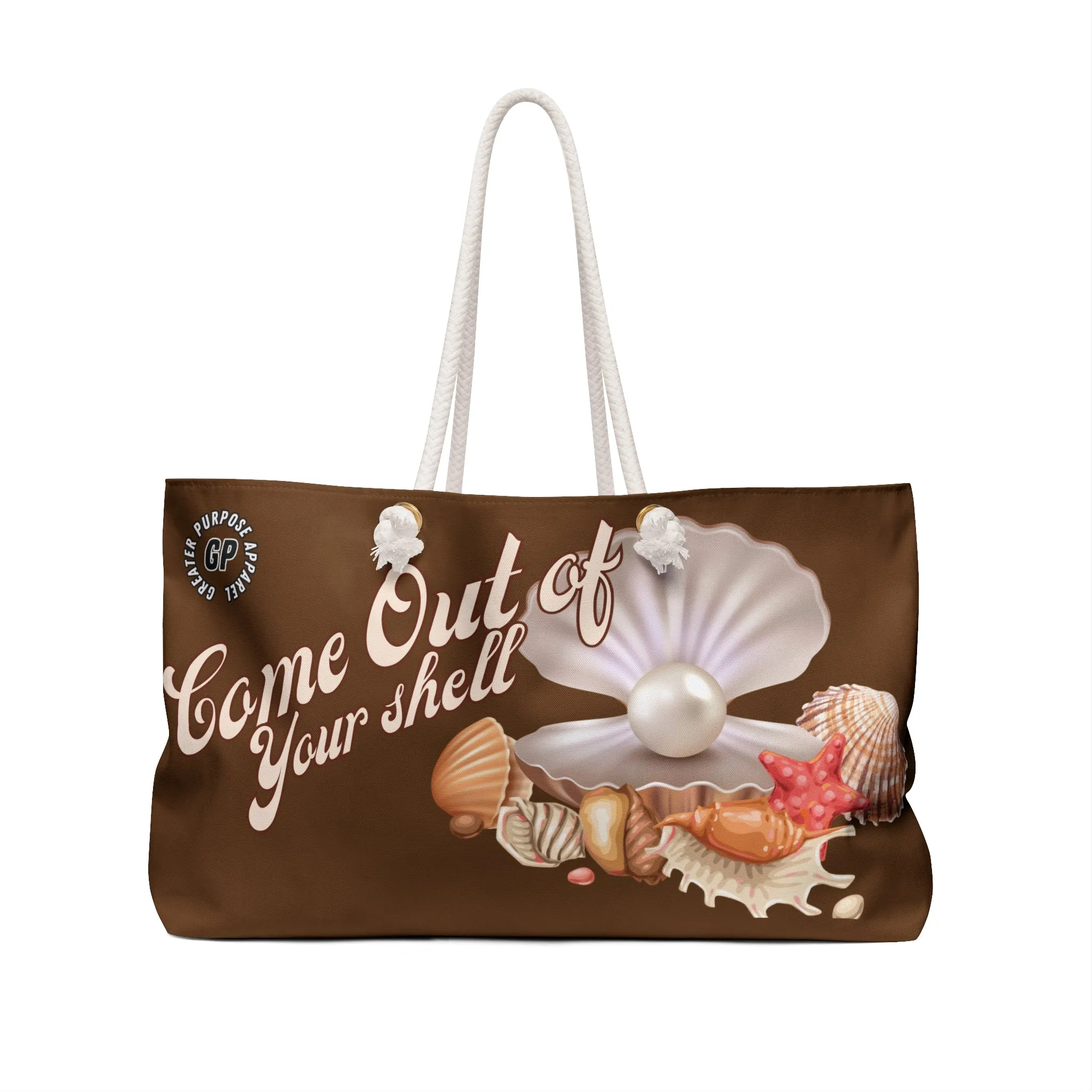 Come Out of Your Shell- Weekender Bag