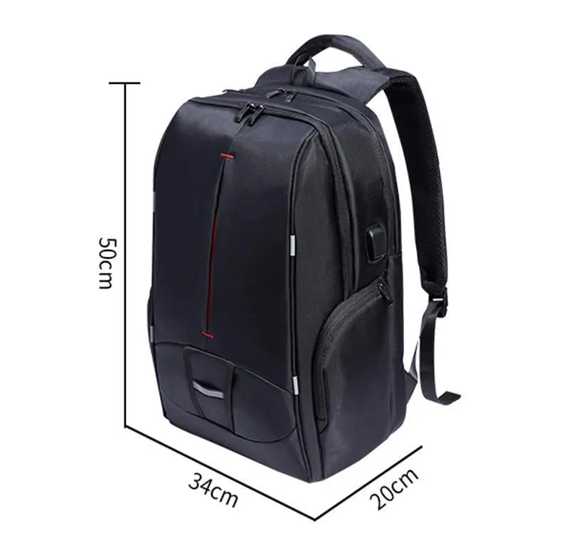 Conspiracy Gear Waterproof Backpack With  USB Charging  Port