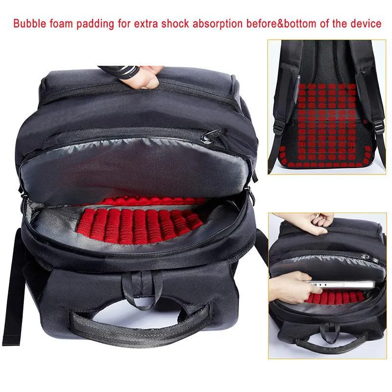 Conspiracy Gear Waterproof Backpack With  USB Charging  Port