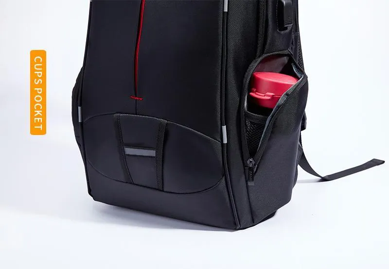 Conspiracy Gear Waterproof Backpack With  USB Charging  Port