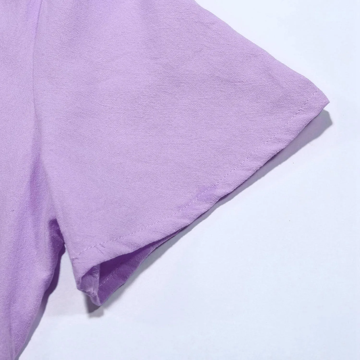Cotton Linen Dresses for Women 2025 Trendy Button Down Plus Size Flowy A Line Maxi Dress Summer 3/4 Sleeve Boho Sundress