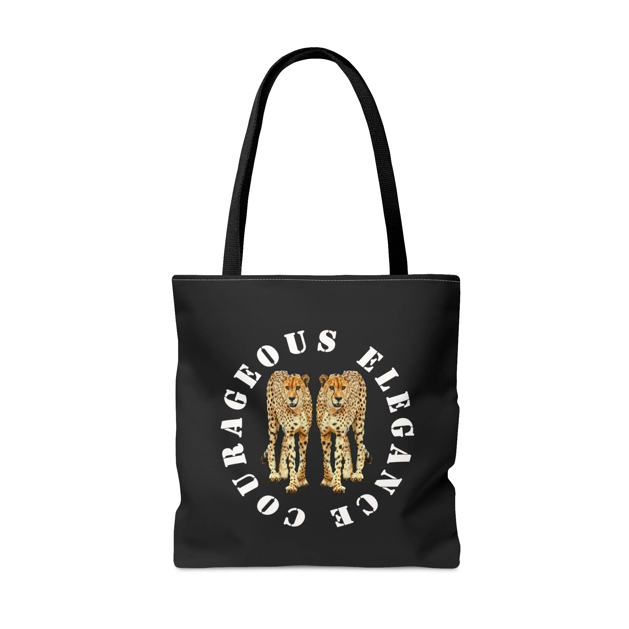 Courageous Elegance Tote Bag (AOP)