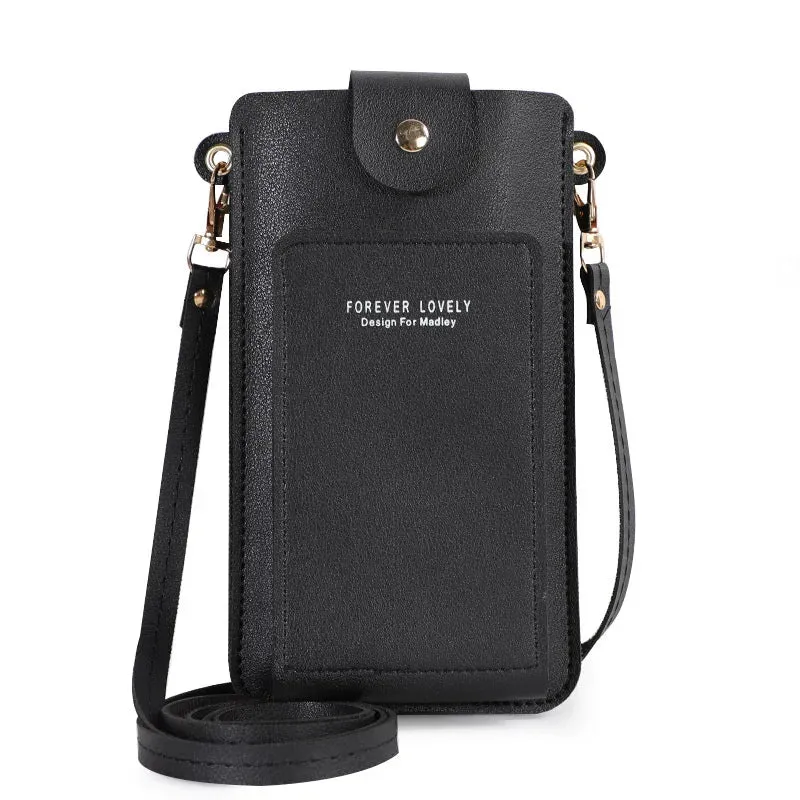 Crossbody Cell Phone Shoulder Bags for Women Touch Screen Phone Wallet Luxury Bags Ladies Card Hold Purse Clutch Handbags
