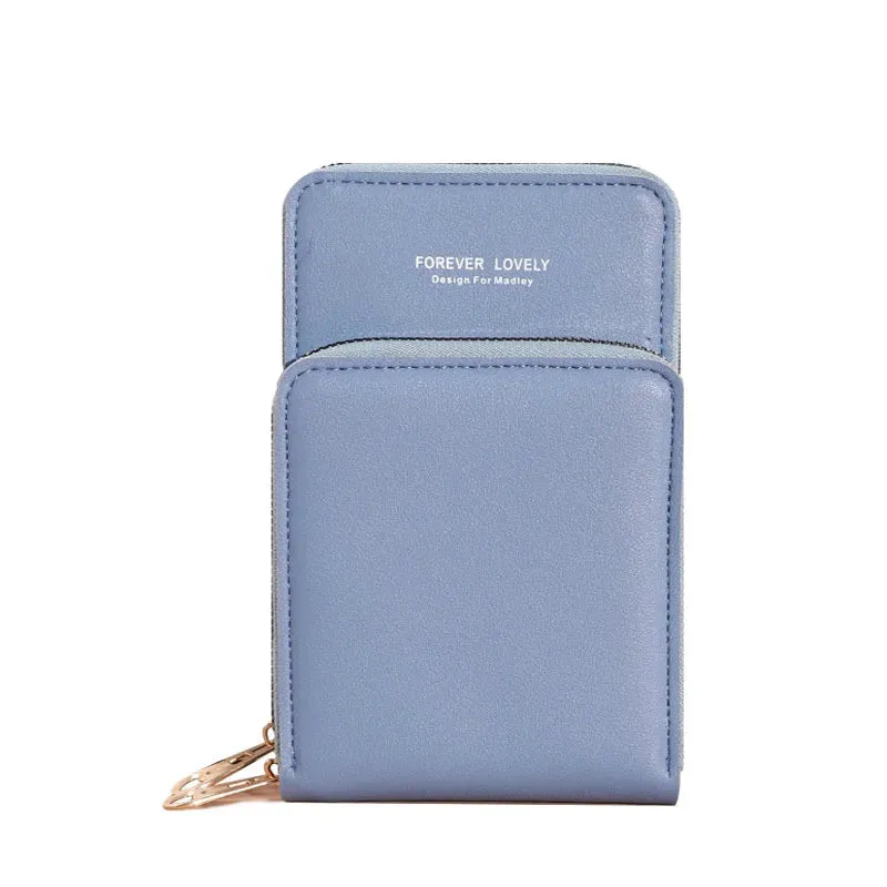 Crossbody Cell Phone Shoulder Bags for Women Touch Screen Phone Wallet Luxury Bags Ladies Card Hold Purse Clutch Handbags