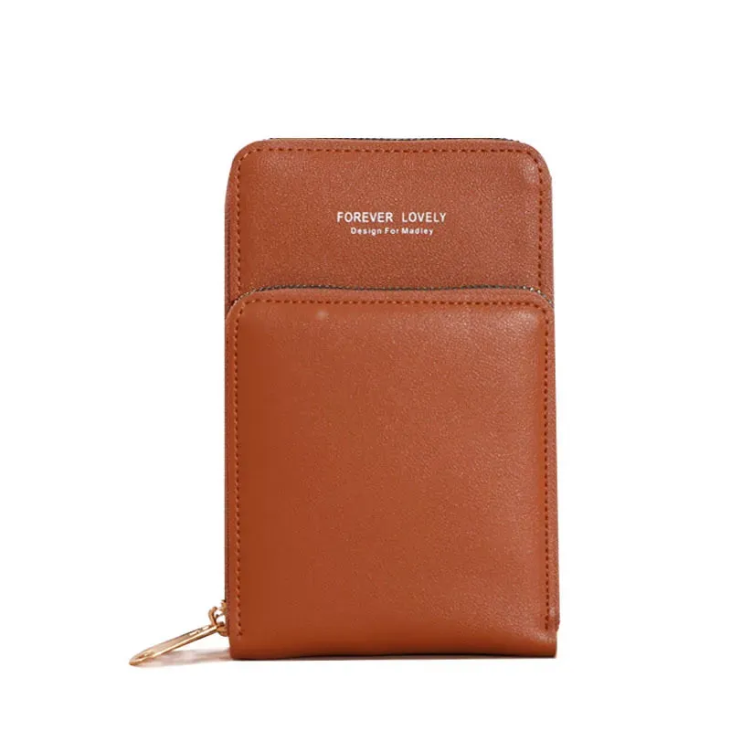 Crossbody Cell Phone Shoulder Bags for Women Touch Screen Phone Wallet Luxury Bags Ladies Card Hold Purse Clutch Handbags