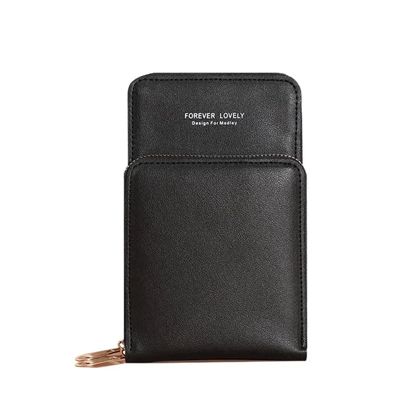 Crossbody Cell Phone Shoulder Bags for Women Touch Screen Phone Wallet Luxury Bags Ladies Card Hold Purse Clutch Handbags