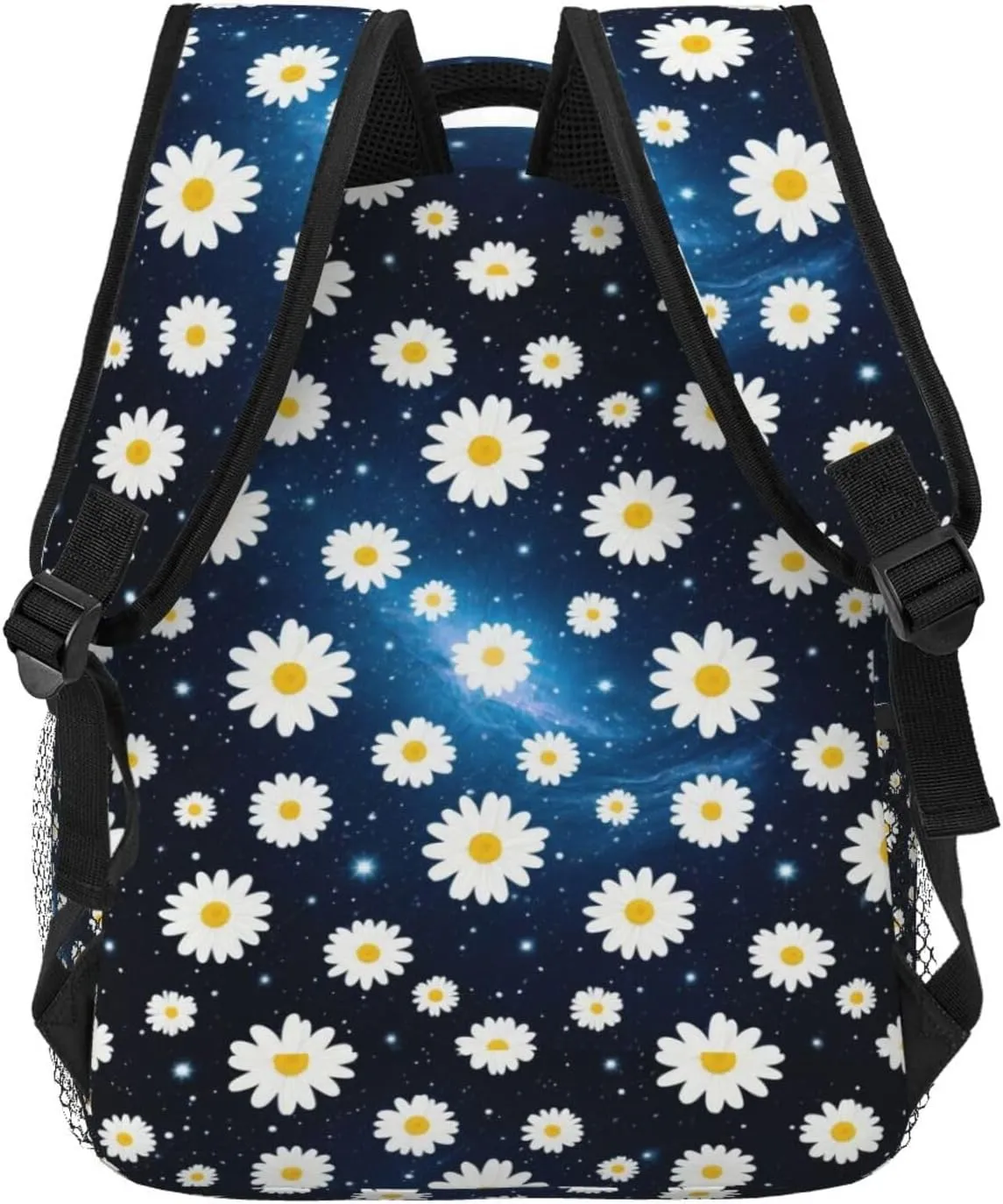 Daisy and Starry Sky Adult Backpacks 15 Inch Laptop Backpack Travel Bag for Men Women Gifts