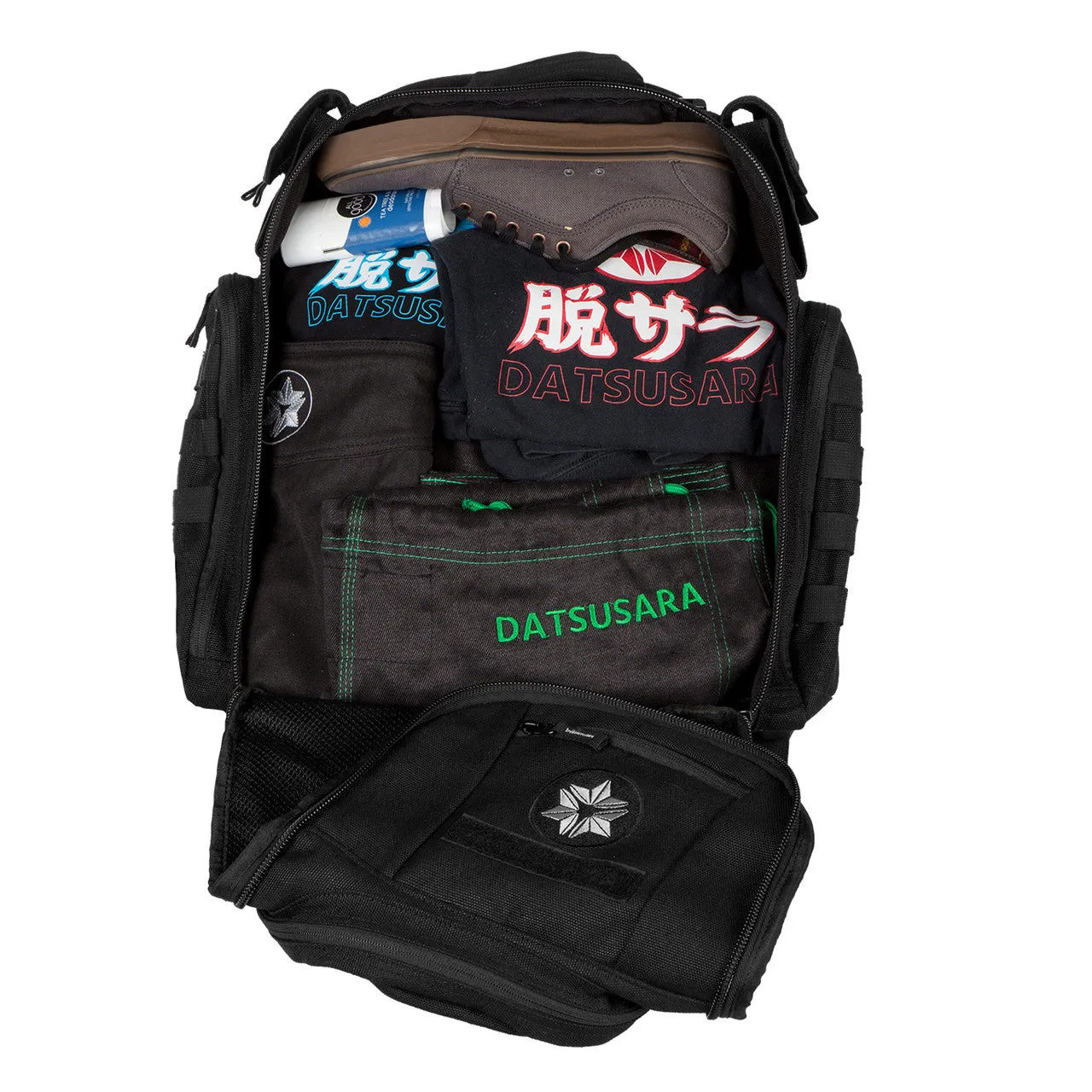 Datsusara Hemp Battlepack Core Backpack Black