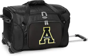 Denco 22-inch Wheeled Duffel Bag, Black, Large
