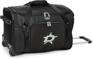 Denco 22-inch Wheeled Duffel Bag, Black, Large