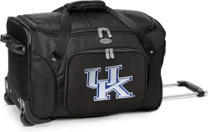 Denco 22-inch Wheeled Duffel Bag, Black, Large