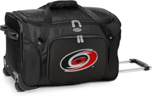 Denco 22-inch Wheeled Duffel Bag, Black, Large