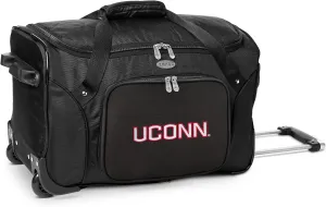 Denco 22-inch Wheeled Duffel Bag, Black, Large